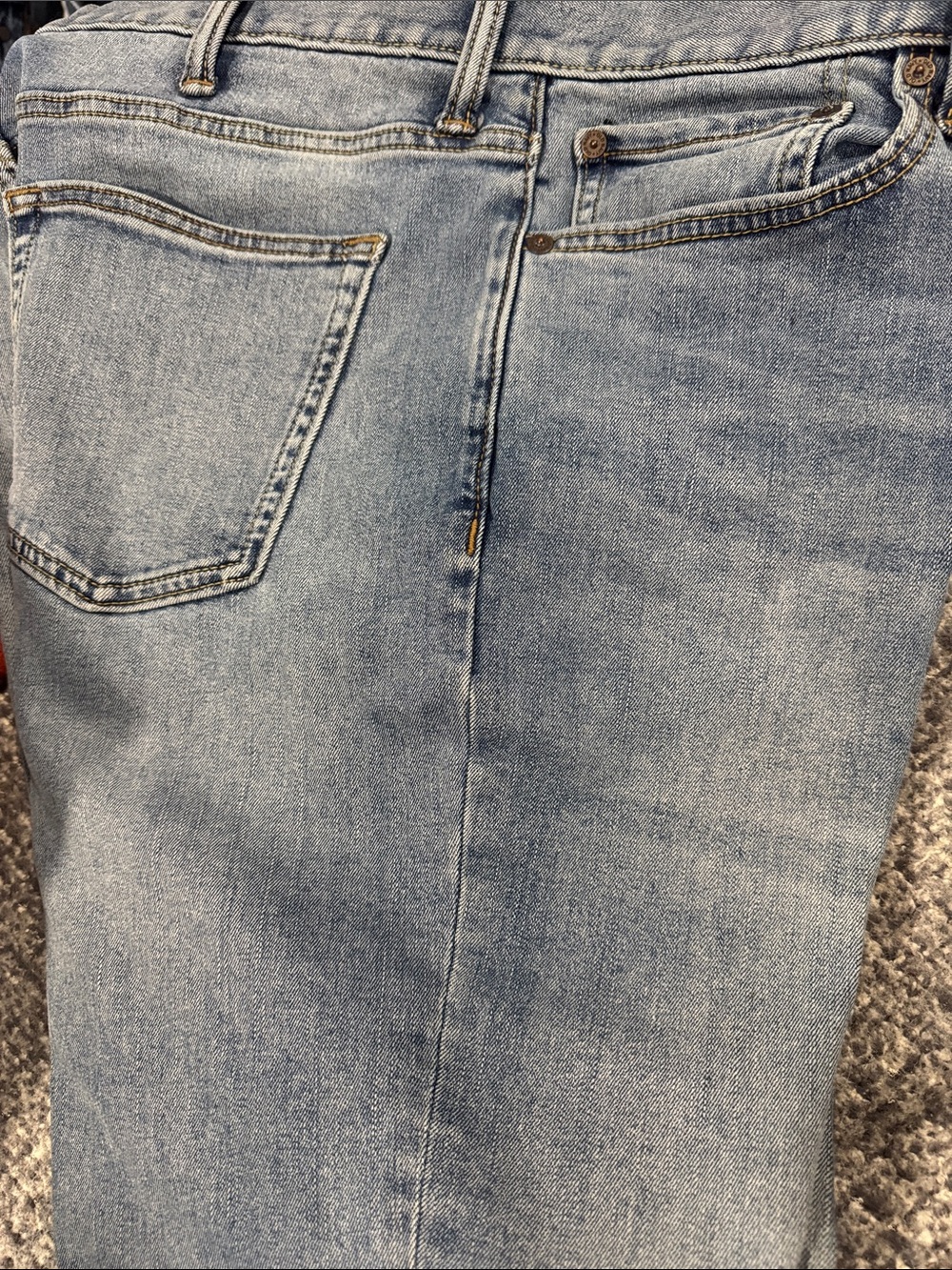Old Navy Men's Light Wash Straight Leg Jeans